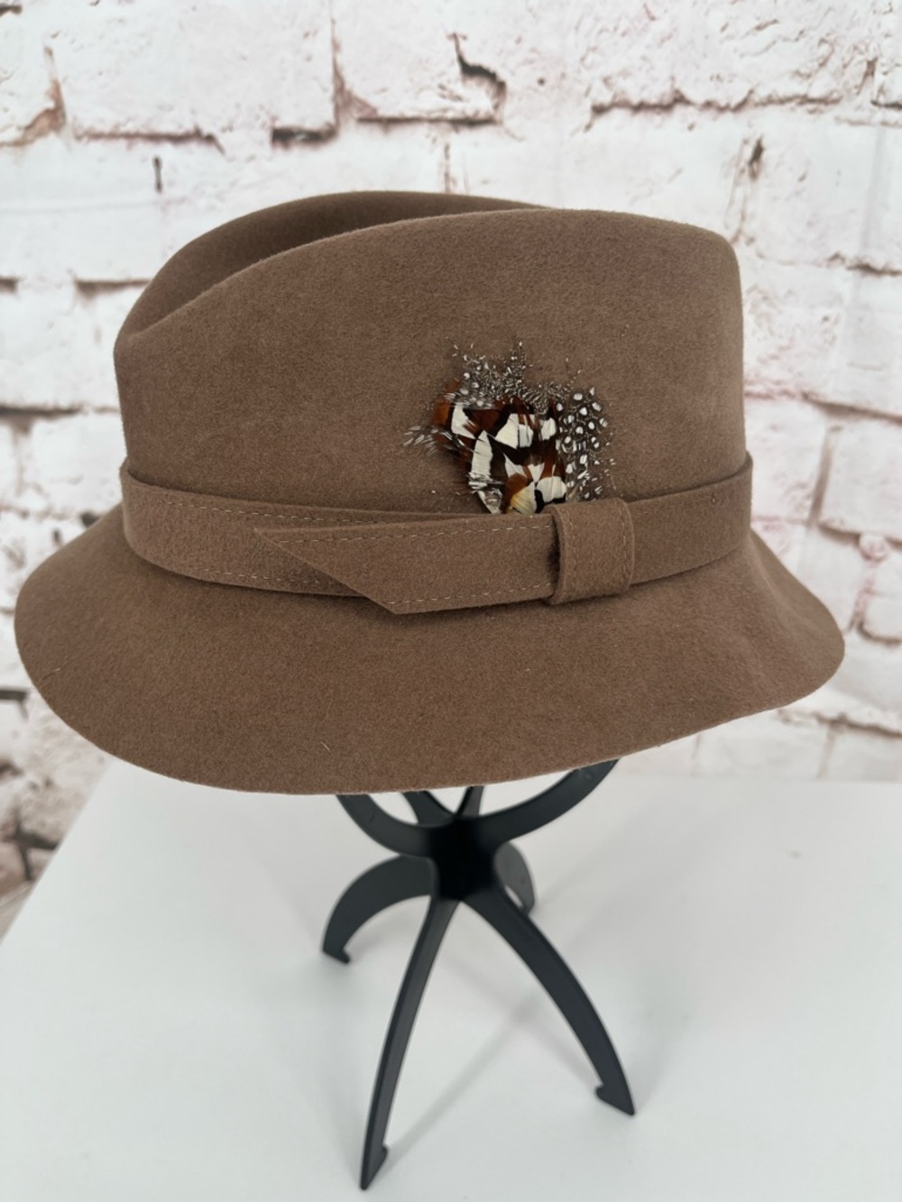 ✨VTG✨HALSTON Wool Fedora